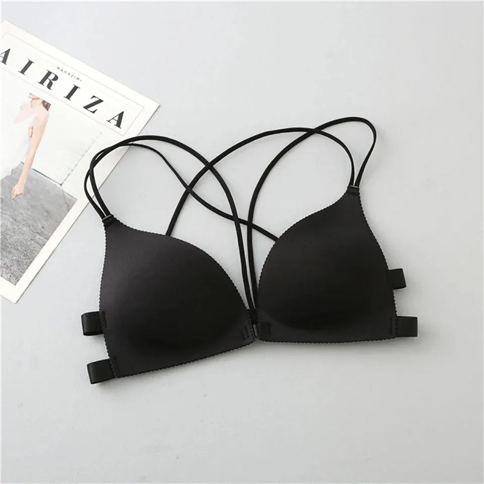 Soutien-Gorge Push-Up Sans Armature (Fermeture Avant)