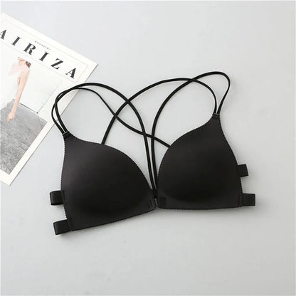 Soutien-Gorge Push-Up Sans Armature (Fermeture Avant)
