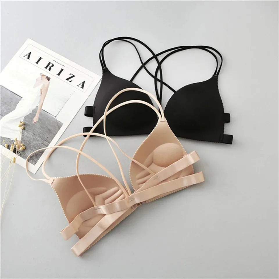 Soutien-Gorge Push-Up Sans Armature (Fermeture Avant)