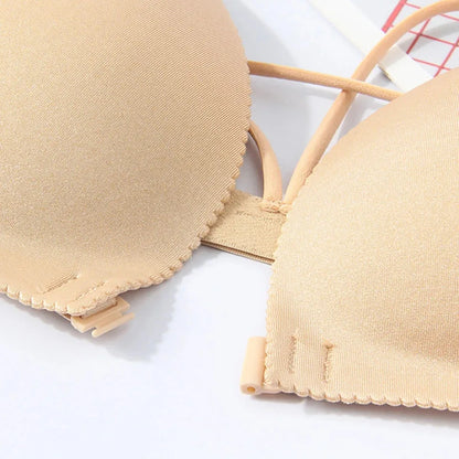 Soutien-Gorge Push-Up Sans Armature (Fermeture Avant)