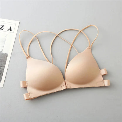 Soutien-Gorge Push-Up Sans Armature (Fermeture Avant)